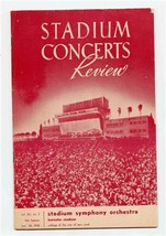 Stadium Concerts Review 1958 Lewisohn Stadium New York Schwarzkopf Slenc... - £22.08 GBP