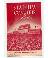 Stadium Concerts Review 1958 Lewisohn Stadium New York Schwarzkopf Slenc... - £21.96 GBP