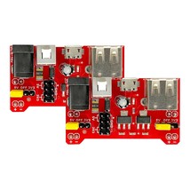 Breadboard Power Supply Board Module 3.3V/5V Dual Voltage (2 Pack) By Wi... - £15.97 GBP