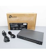 TP-Link TL-SG3210 Jetstream 8 Port Gigabit Smart Managed PoE Switch - $49.99