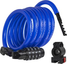 The 4- Or 6-Foot Docklocks Security Cable Lock Set Is Coiled, Has A Keyless - $35.96