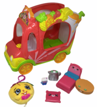 Shopkins Smoothie Truck Coffee Pot Bed Pillow Table Flour Plush Key Chain Lot 7 - £11.68 GBP