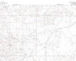 Davis Mountain Quadrangle Nevada-California 1963 Map USGS 15 Minute Topo... - $21.99