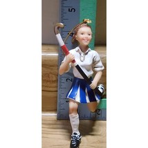Hockey / Lacrosse Girl Hanging Christmas Ornament Holiday Sports See Pic... - $133.64 MXN