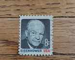 US Stamp Dwight D Eisenhower 8c Used - £0.74 GBP