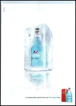 2005 Old Spice Pure Sport After Shave Vintage Print Ad Frozen Ice Block Wall Art - £8.46 GBP