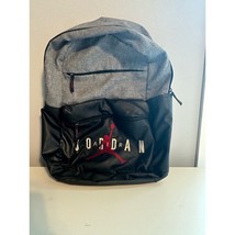 Nike Air Jordan Pivot Backpack Travel Gym Bag School Heather Gray Size Large - £21.95 GBP
