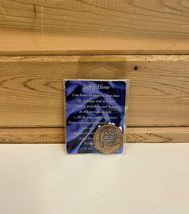 Metallic Pocket Stone Coin Religious Collectible Rose New Sealed - €17,28 EUR