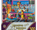 Masterpieces Jigsaw Puzzle;  Annie&#39;s Ice Cream Parlor;  500 pieces - $14.84
