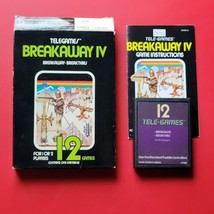 Breakaway IV Atari 2600 Vintage Sears Game Complete with Manual Works - £25.71 GBP