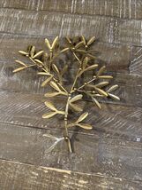 Unbranded Gold Colored Leaf Christmas Wall Decor - $18.69