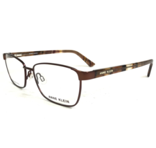 Anne Klein Eyeglasses Frames AK5075 208 MOCHA Brown Square Full Rim 53-15-140 - $41.86