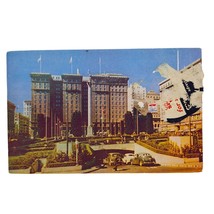 Postcard Union Square Garage St Francis Hotel Downtown San Francisco CA ... - $6.92