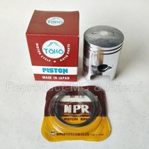 Kawasaki KD100 KE100 KH100 KM100 KV100 Piston + Rings Set Oversize 1.00 ... - $34.29