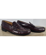 Florsheim Mens Berkley Penny Loafers Leather Beefroll Dress Shoes Size 6 - $1,111.57 MXN