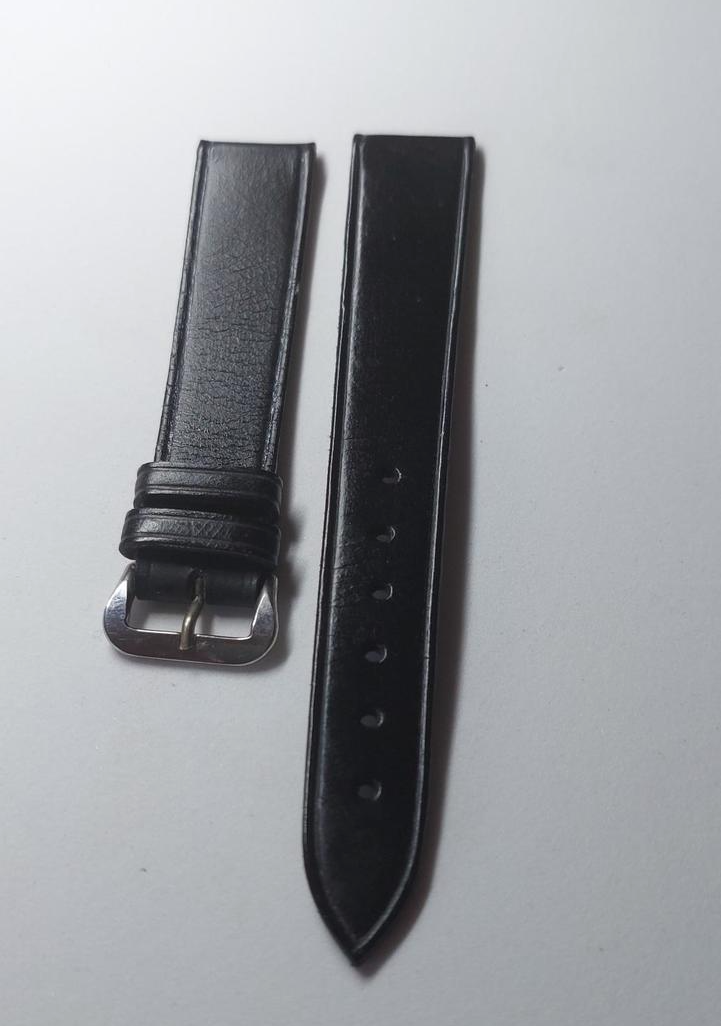 Primary image for Strap Baume & Mercier Geneve leather Measure :18mm 14-115-70mm