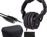 Sennheiser Professional Over-Ear Monitoring Headphone, Black Bundle With... - £204.01 GBP