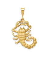 14K Yellow Gold Scorpio Zodiac Pendant - $857.04 CAD 14K Yellow Gold Scorpio Zodiac Pendant - $857.04 CAD