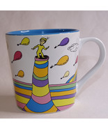 Dr. Seuss Oh The Places You&#39;ll Go Ceramic Coffee Mug Colorful Cute Tea C... - £7.62 GBP
