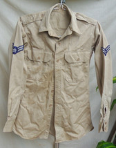 WWII AIR FORCE KHAKI WITH PATCHES - £58.80 GBP