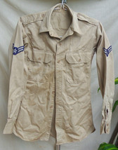 WWII AIR FORCE KHAKI WITH PATCHES - £59.26 GBP