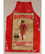 vintage BEEFEATER Oil Linen Cloth APRON in Excellent Condition  - $266.09 MXN