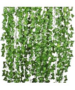 Artificial Ivy Leaf Plants Vine Hanging Garland Fake Foliage Flowers Home - £23.47 GBP
