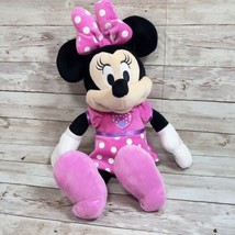 Disney Plush Clubhouse Fun Talking Singing 14” Minnie Mouse Talking Singing Toy - £10.36 GBP