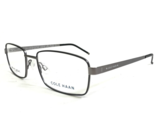 Cole Haan Eyeglasses Frames CH4013 001 BLACK Grey Rectangular Full Rim 5... - $74.67