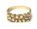 Unisex Fashion Ring 14kt Yellow Gold 279544 - £215.69 GBP
