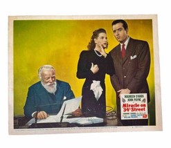 Vintage 1947 Miracle On 34th Street Movie Lobby Card Natalie Wood O&#39;Hara #5 - £130.63 GBP