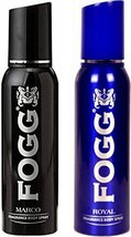 Fogg 1 Marco And 1 Royal Deodorant Combo Body Spray - For Men (120ml Eac... - $40.25