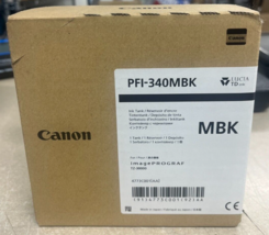 Canon, Ink Tank, PFI-340MBK,  Matte Black, 330ml (WARNING, READ DESCRIPT... - £63.12 GBP