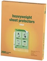 Heavyweight Presentation Sheet Protectors 200/Pack 612997 - $30.99