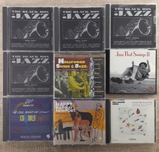 Jazz Swing CD Lot of 9 Newport 50 Swinging Years, Black Box of Jazz, - £7.81 GBP