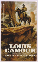 The Key-Lock Man By Louis L&#39;Amour Bantam Books Mass Market Paperback - £1.57 GBP