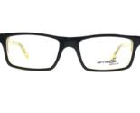 Arnette Eyeglasses Frames LO-FI 7060 1139 Black Yellow Square Full Rim 4... - $18.49