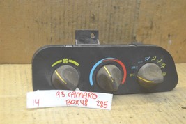 94-96 Chevrolet Camaro Temperature AC Climate Control 285-14 bx48  - $24.99