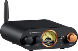 Fosi Audio&#39;S Mc101 Bluetooth Stereo Amplifier Is A Vintage All-Aluminum Alloy - £91.89 GBP