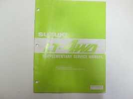 1989 Suzuki LT-4WD Supplementary Service Manual 99501-42120-01E FACTORY OEM - $9.92