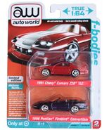 Auto World 1991 Chevy Camaro Z28 1LE & 1996 Pontiac Firebird Convertible... - $21.92 CAD Auto World 1991 Chevy Camaro Z28 1LE & 1996 Pontiac Firebird Convertible... - $21.92 CAD