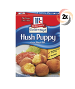 2x Boxes McCormick GoldenDipt Hush Puppy Corn Meal Mix | 10oz | No MSG - $19.31