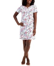 allbrand365 designer Womens Cotton Sleep Shirt Nightgown, Medium, Multi - £19.33 GBP