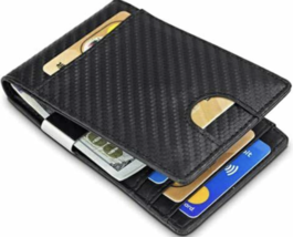 Montableu | Wallet Men with Money Clip - Executive &amp; Slim - Classy &amp; Elegant - $24.99