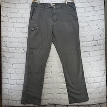 Weatherproof Vintage Pants Mens Sz W36 L34 Gray Relaxed Fit Workwear Rip... - $19.79