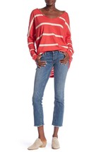 Free People Womens Jeans Austin Raw Hem Slim Soft Blue Size 26W OB812080 - £43.15 GBP