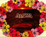 Floating Lei Aloha From Hawaii Greetings UNP Chrome Postcard B10 - £12.77 GBP