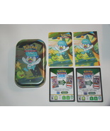 (1) Pokemon (Empty)Tin (1) Art Card (Quaxly) (1) Sticker Sheet (2) Code ... - £7.86 GBP
