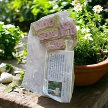 Pottery Herb Plant Markers Stakes Labels SUSAN LEVINE Ceramic Garden Bas... - $24.73