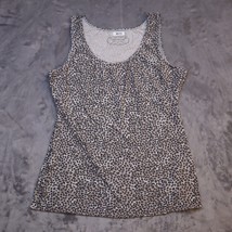 Tape Measure Shirt Womens XL Lightweight Casual Cheetah Leopard Print Ta... - £15.32 GBP